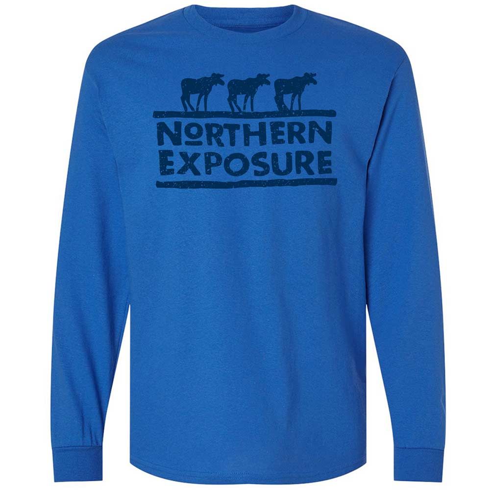 Long Sleeve T-Shirt - 8ST8V4GZ - Royal - 7