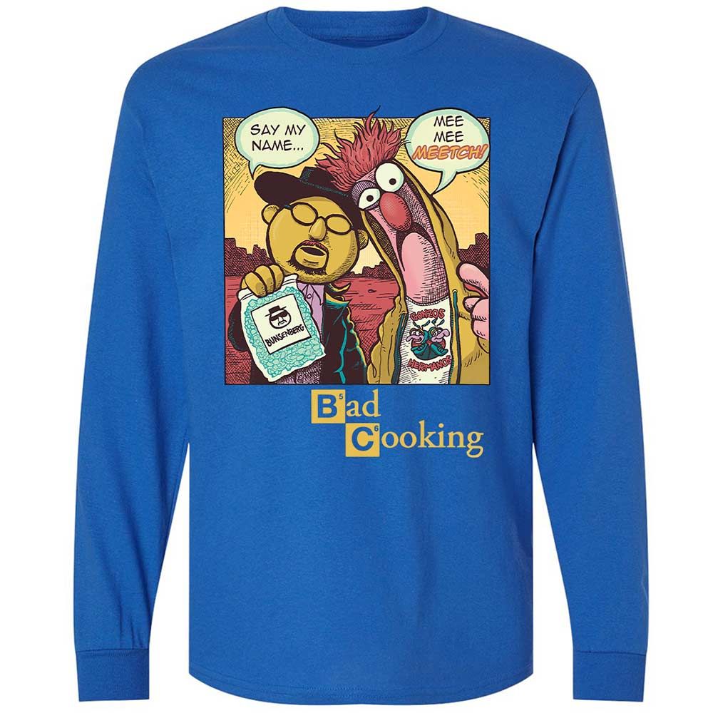 Long Sleeve T-Shirt - DKHZLXDK - Royal - 7