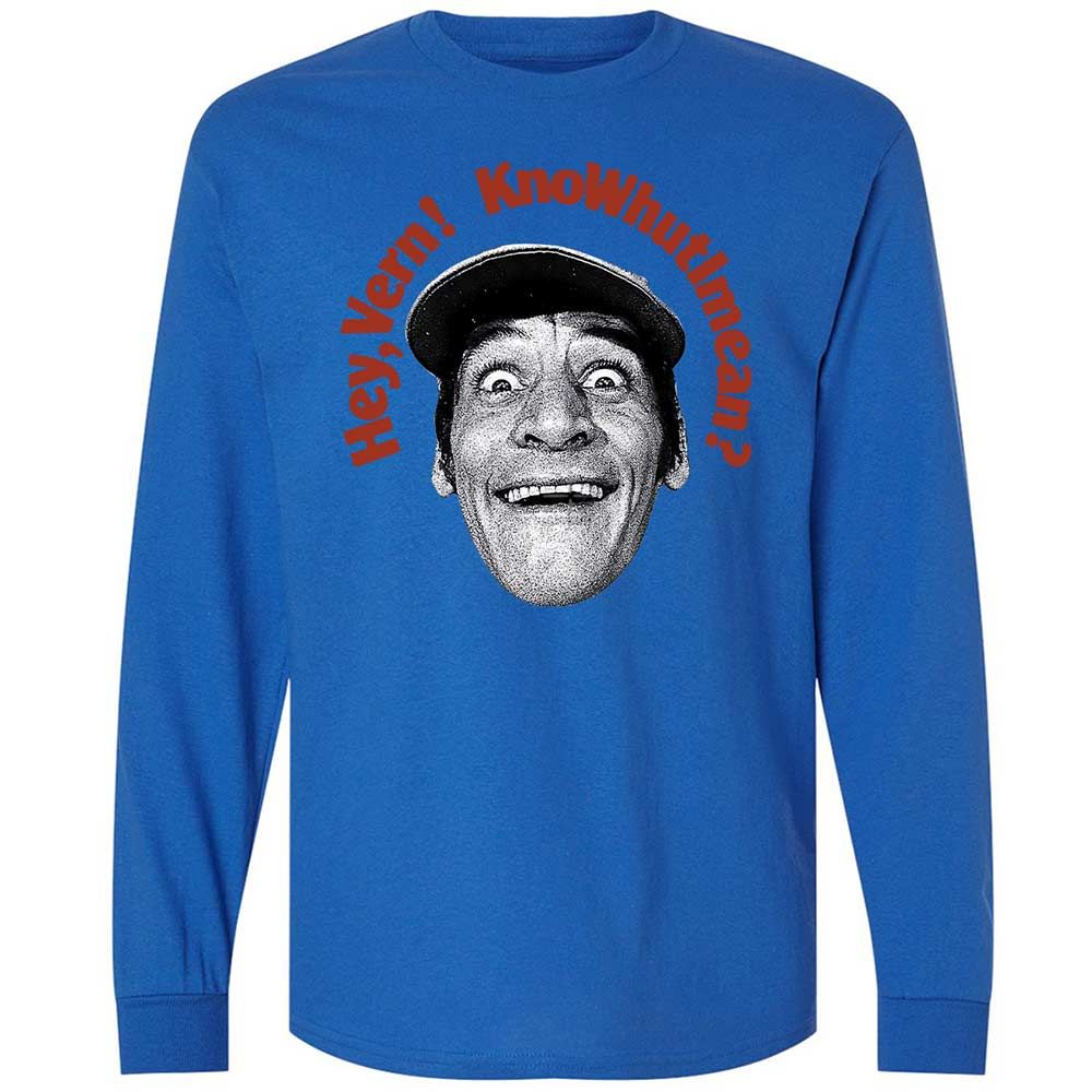 Long Sleeve T-Shirt - 8S6EA86S - Royal - 7