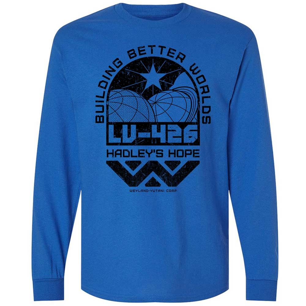 Long Sleeve T-Shirt - NHFJKE58 - Royal - 7