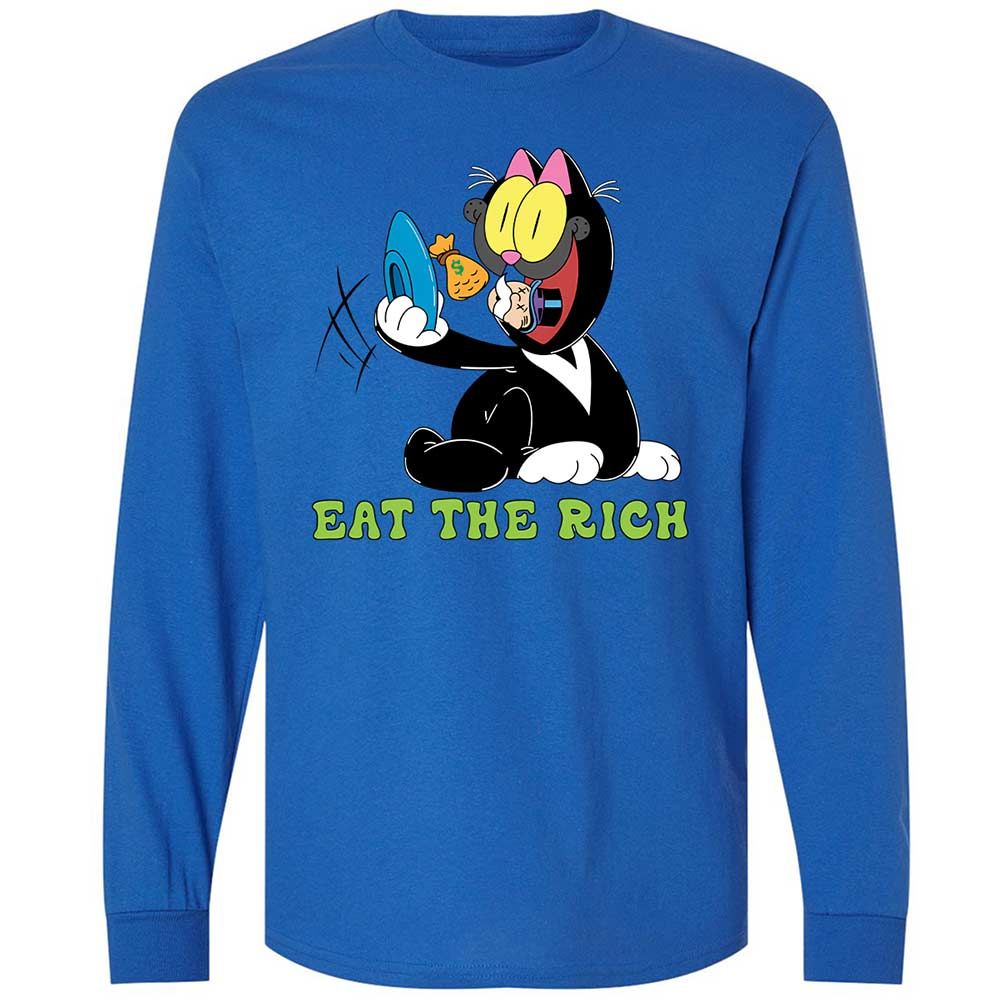 Long Sleeve T-Shirt - P8UPFLYQ - Royal - 7