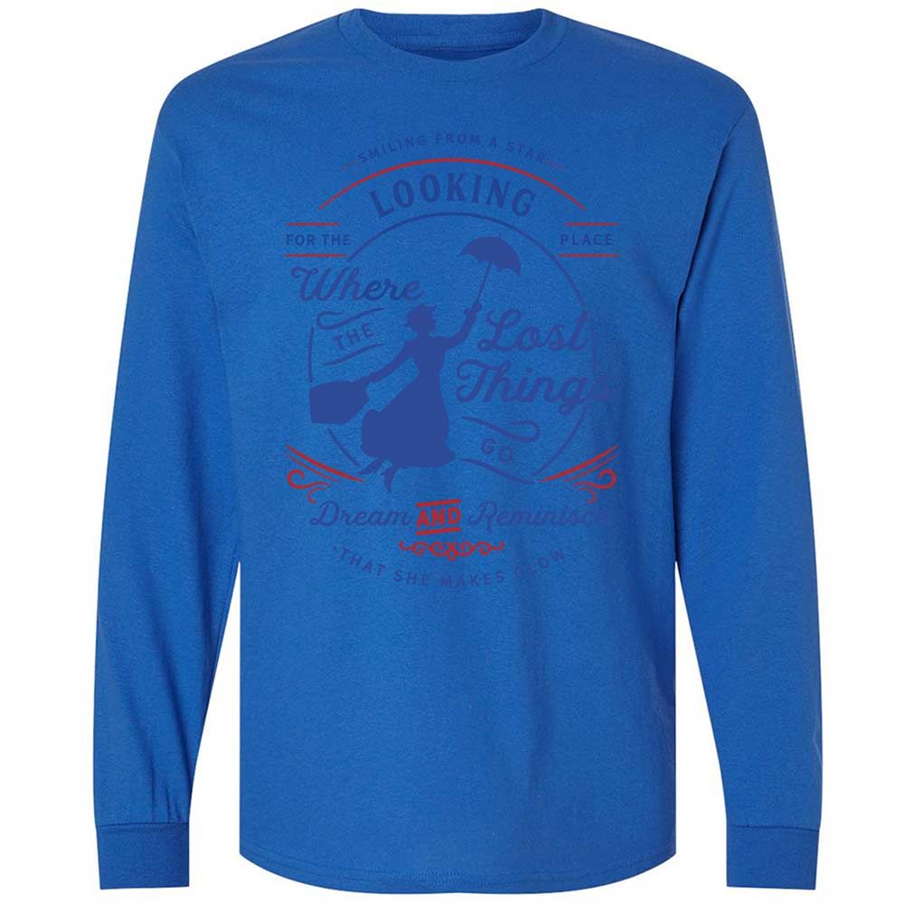 Long Sleeve T-Shirt - D8G1LR9V - Royal - 7