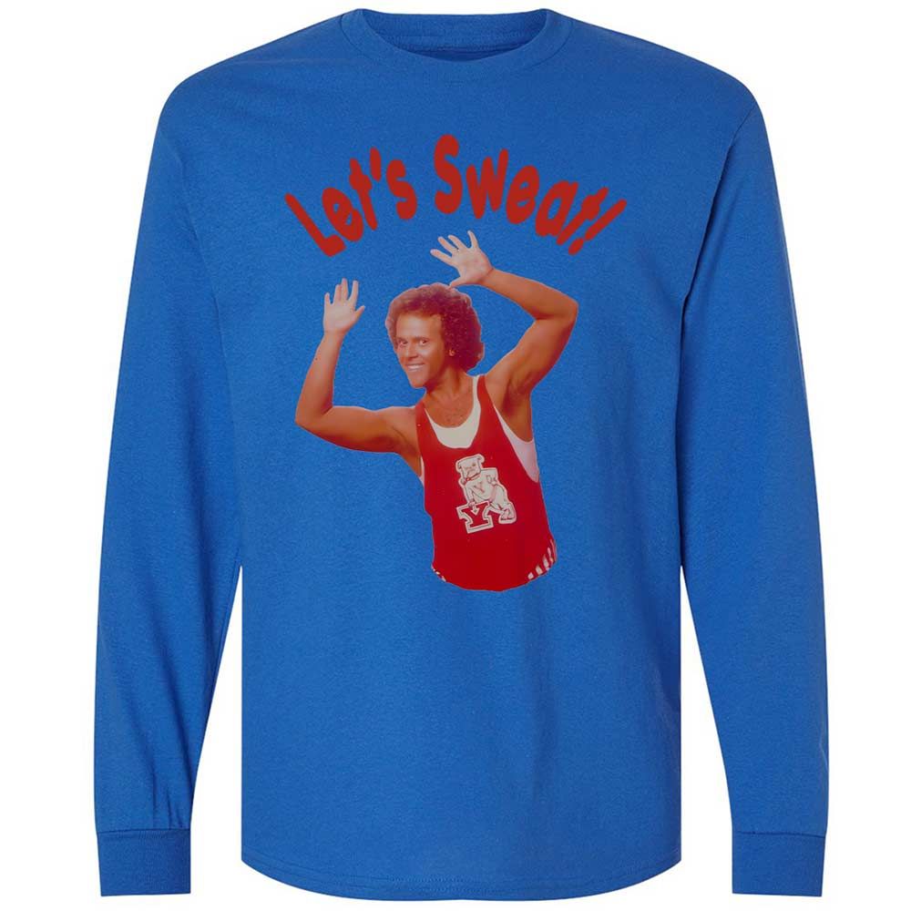 Long Sleeve T-Shirt - 5N6W7SDF - Royal - 7