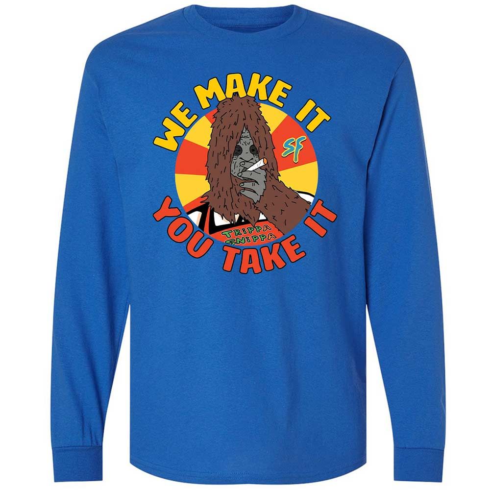 Long Sleeve T-Shirt - DH5LTXMV - Royal - 7