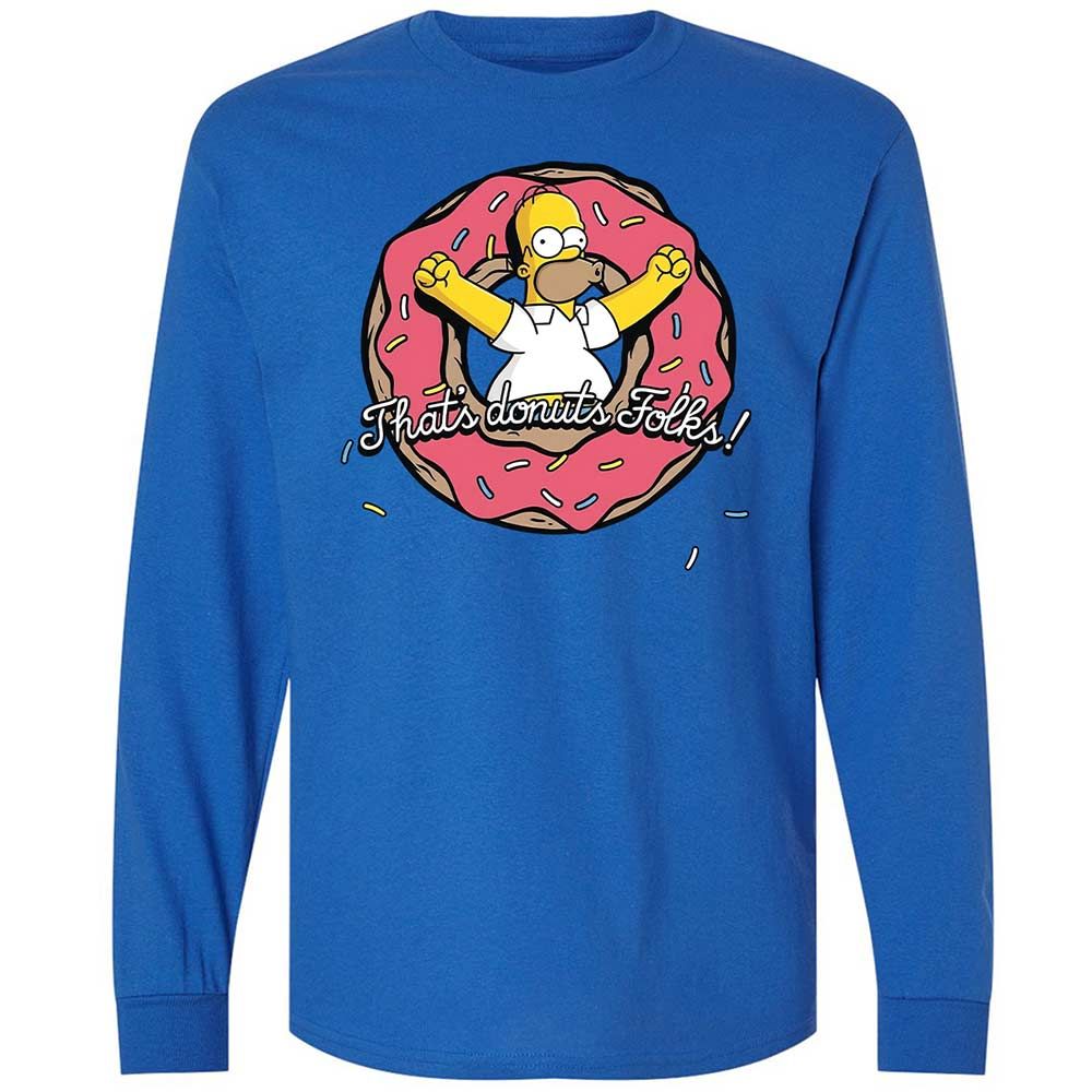 Long Sleeve T-Shirt - SESWCR8T - Royal - 7