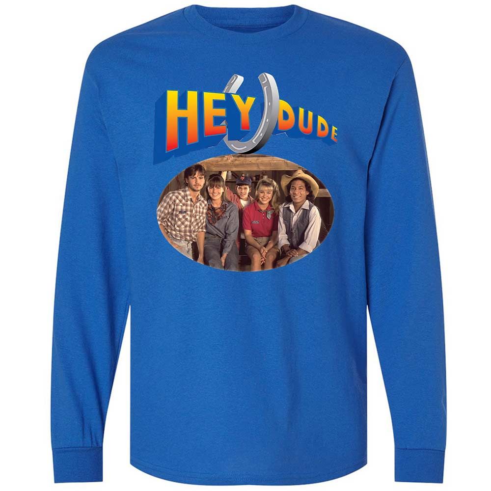 Long Sleeve T-Shirt - 3QW79EV1 - Royal - 7