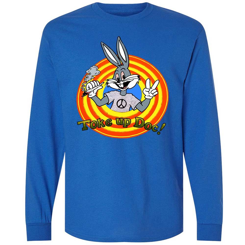 Long Sleeve T-Shirt - ZDB5RBPW - Royal - 7