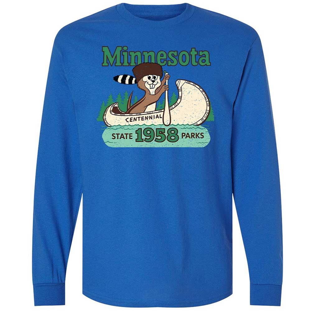 Long Sleeve T-Shirt - 3BCN2Y75 - Royal - 7