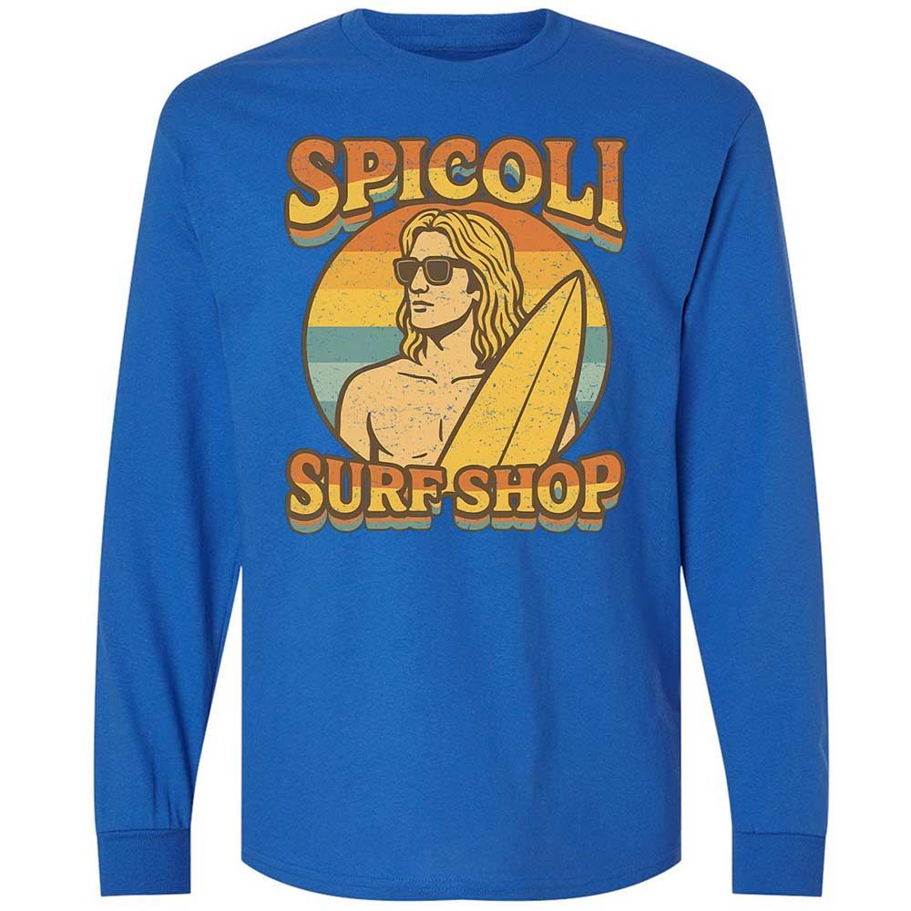 Long Sleeve T-Shirt - 1SCXGHBA - Royal - 7