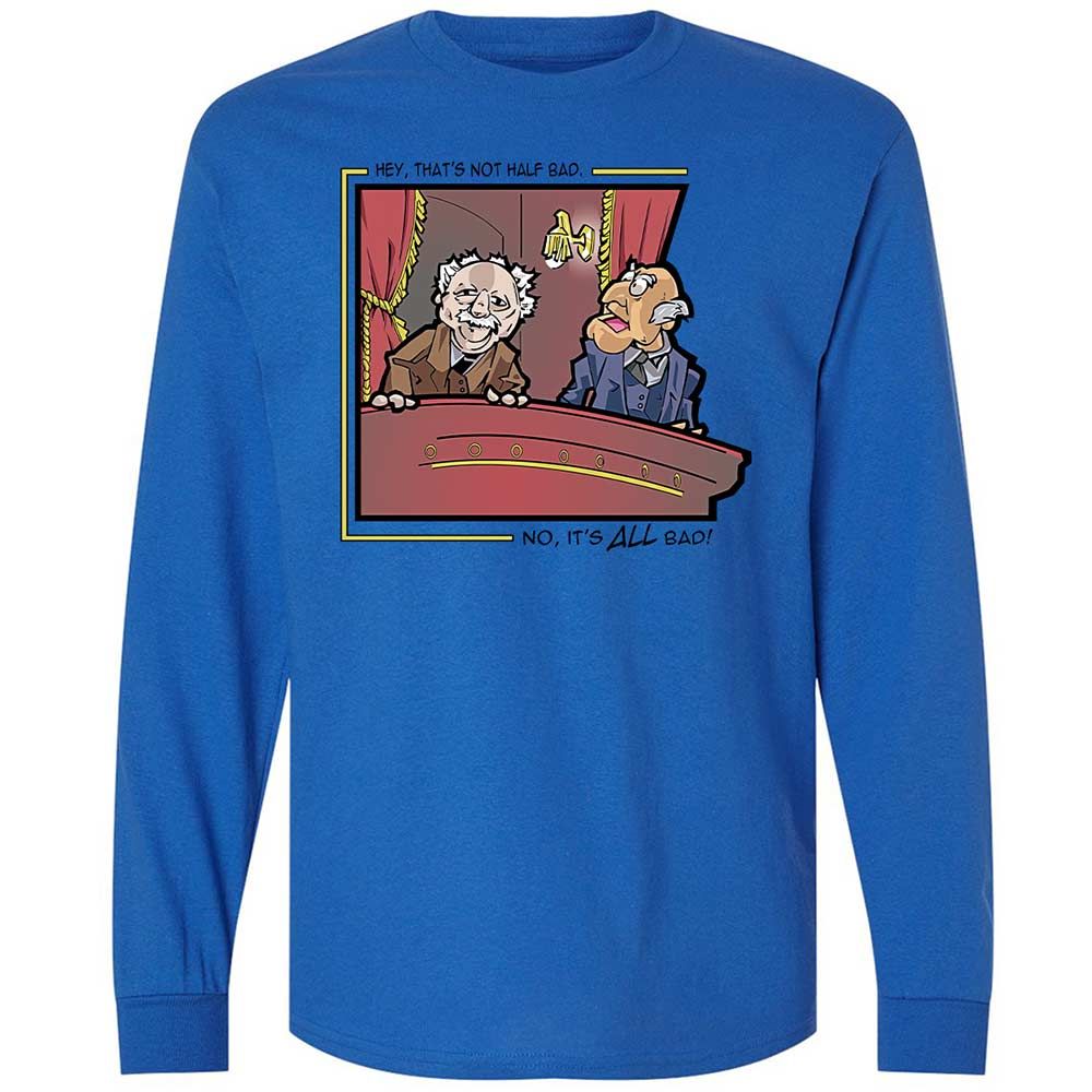Long Sleeve T-Shirt - JZQKMMWV - Royal - 7