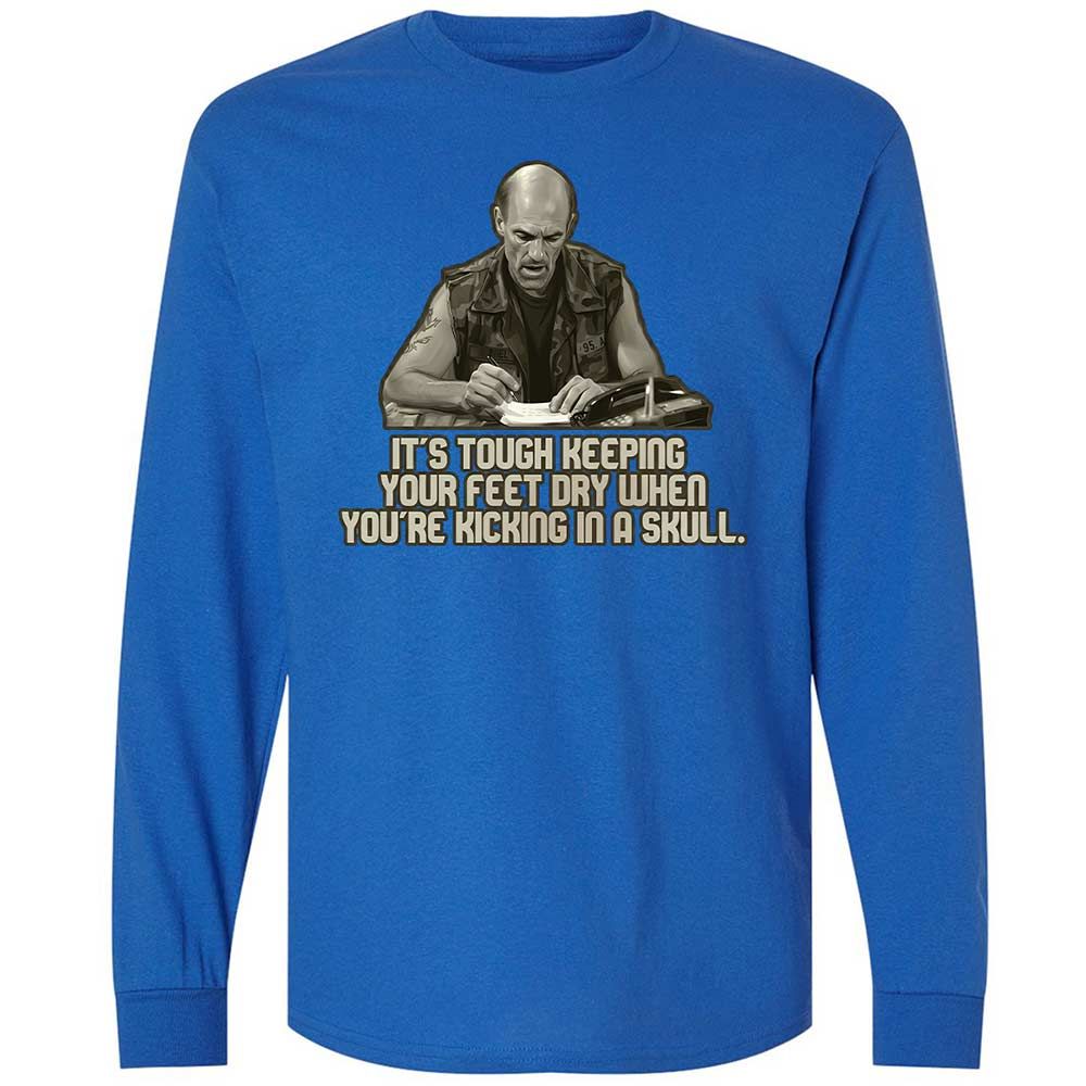 Long Sleeve T-Shirt - 3MAK9C4S - Royal - 7