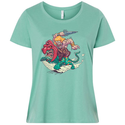 Ladies Curvy Jersey - P591LDYH - Saltwater - 7