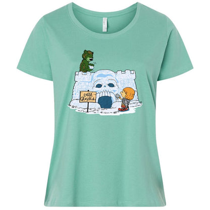 Ladies Curvy Jersey - BSL3RHBY - Saltwater - 7