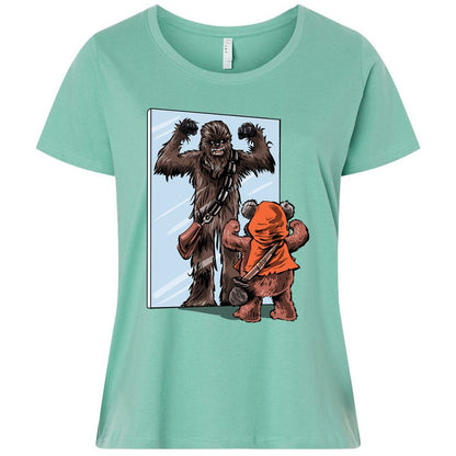 Ladies Curvy Jersey - A1SSYFNF - Saltwater - 7