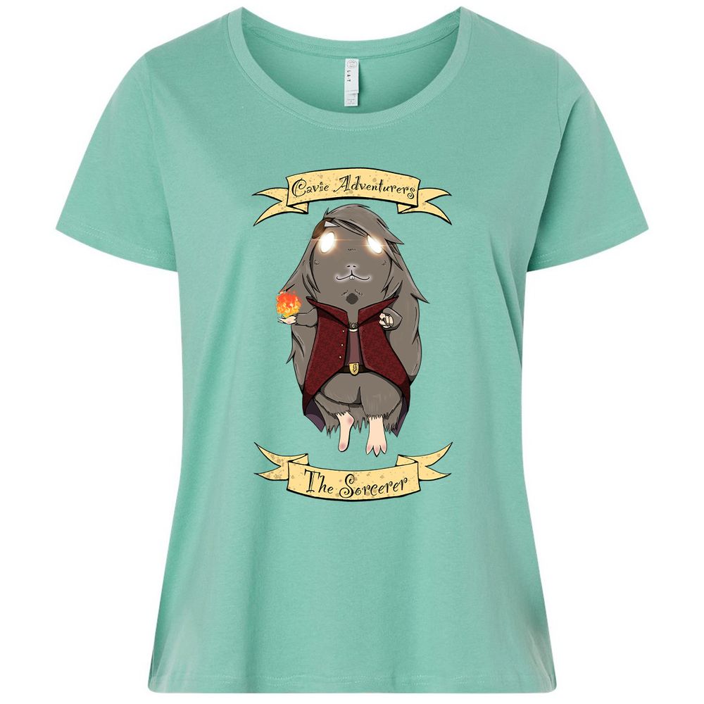 Ladies Curvy Jersey - B3FULKR2 - Saltwater - 7