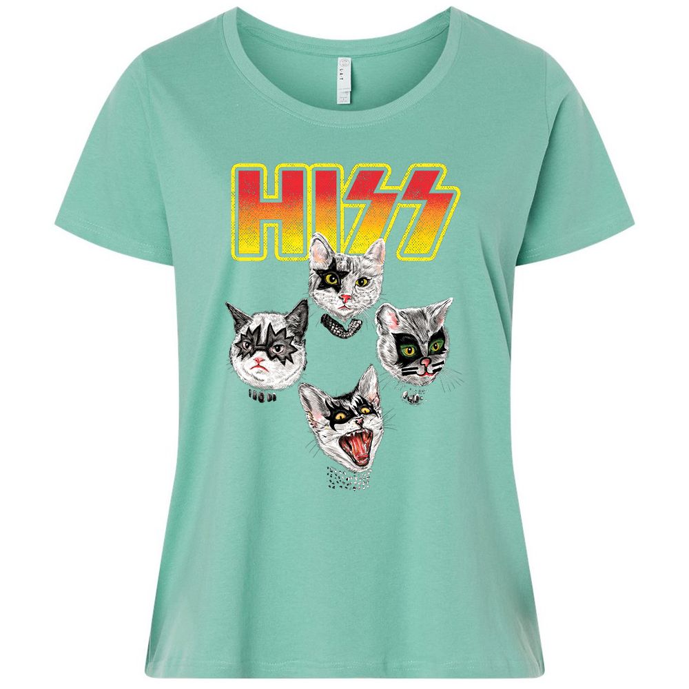 Ladies Curvy Jersey - 6ZE2TH1E - Saltwater - 7