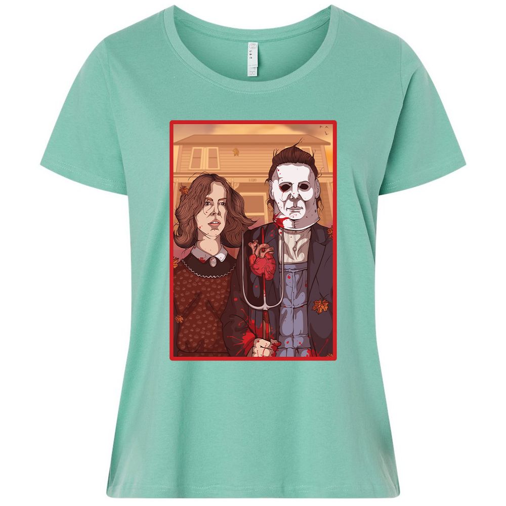 Ladies Curvy Jersey - T5P9WXEE - Saltwater - 7