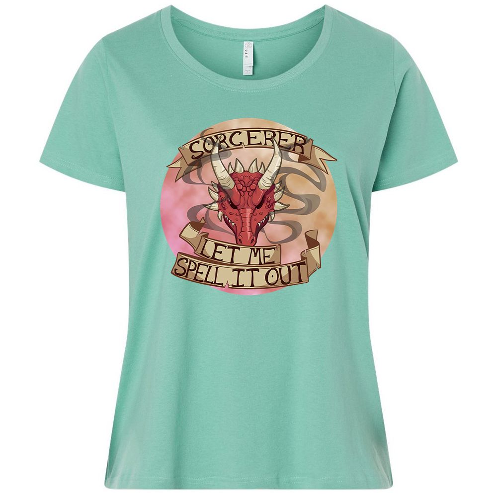 Ladies Curvy Jersey - 8SAB5MPJ - Saltwater - 7