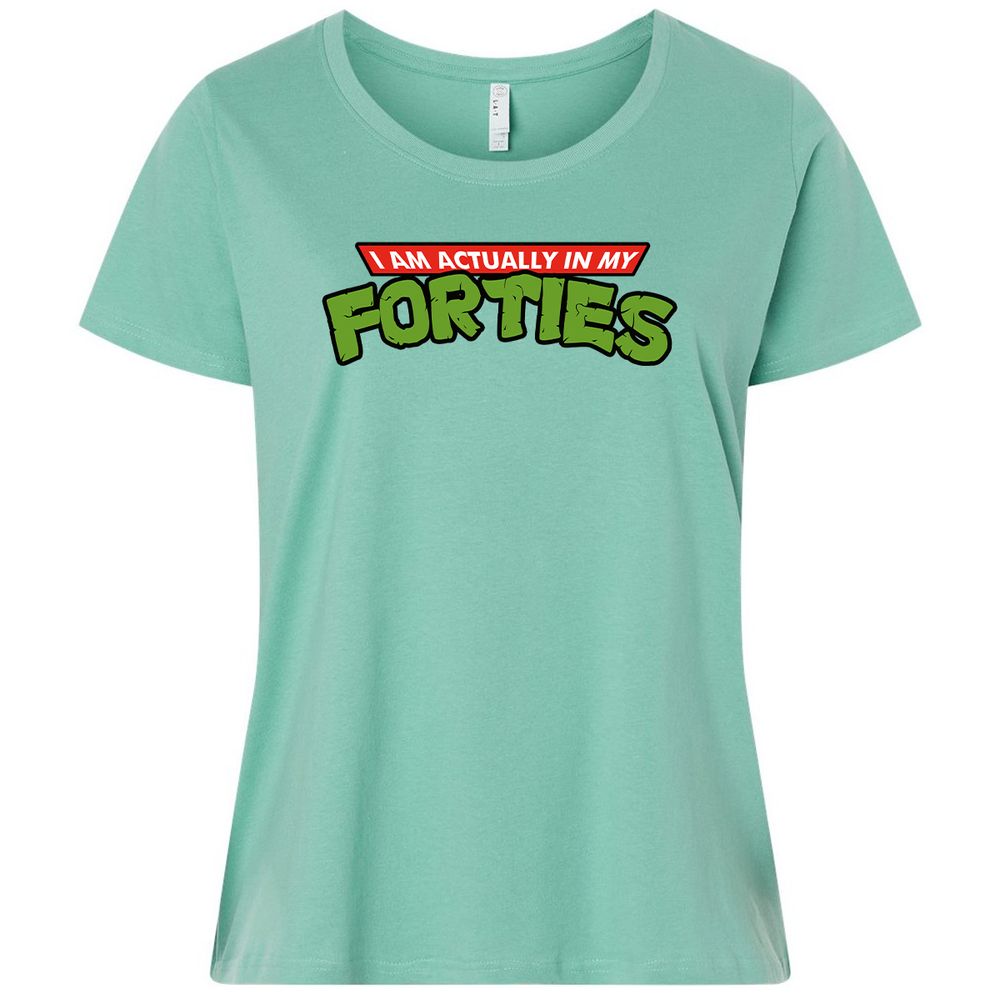 Ladies Curvy Jersey - 154MUB71 - Saltwater - 7