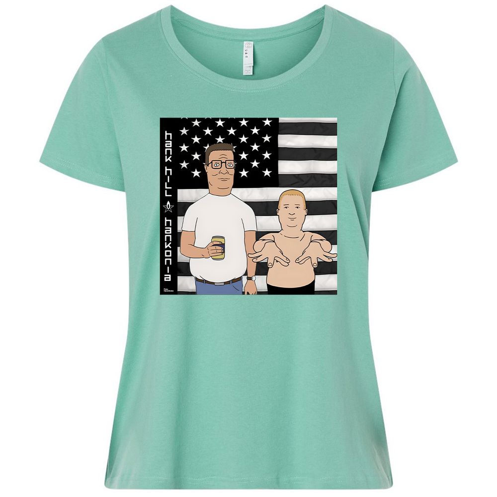 Ladies Curvy Jersey - ZNHCZSK5 - Saltwater - 7