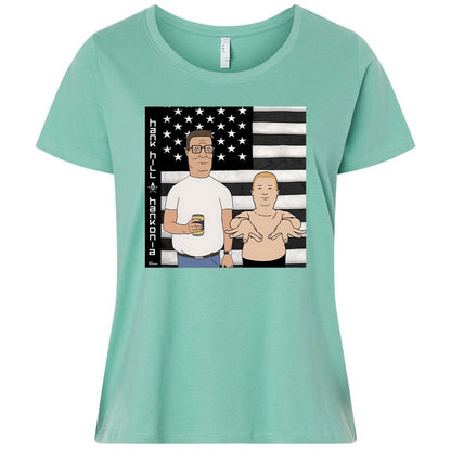 Ladies Curvy Jersey - ZNHCZSK5 - Saltwater - 7