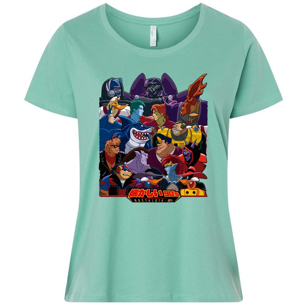 Ladies Curvy Jersey - BH8C8ALX - Saltwater - 7