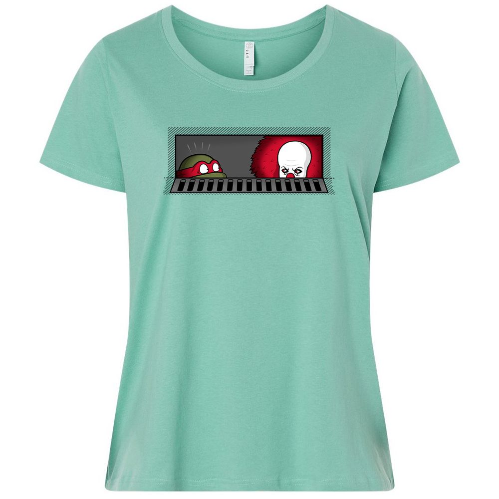 Ladies Curvy Jersey - PQZLRT2W - Saltwater - 7