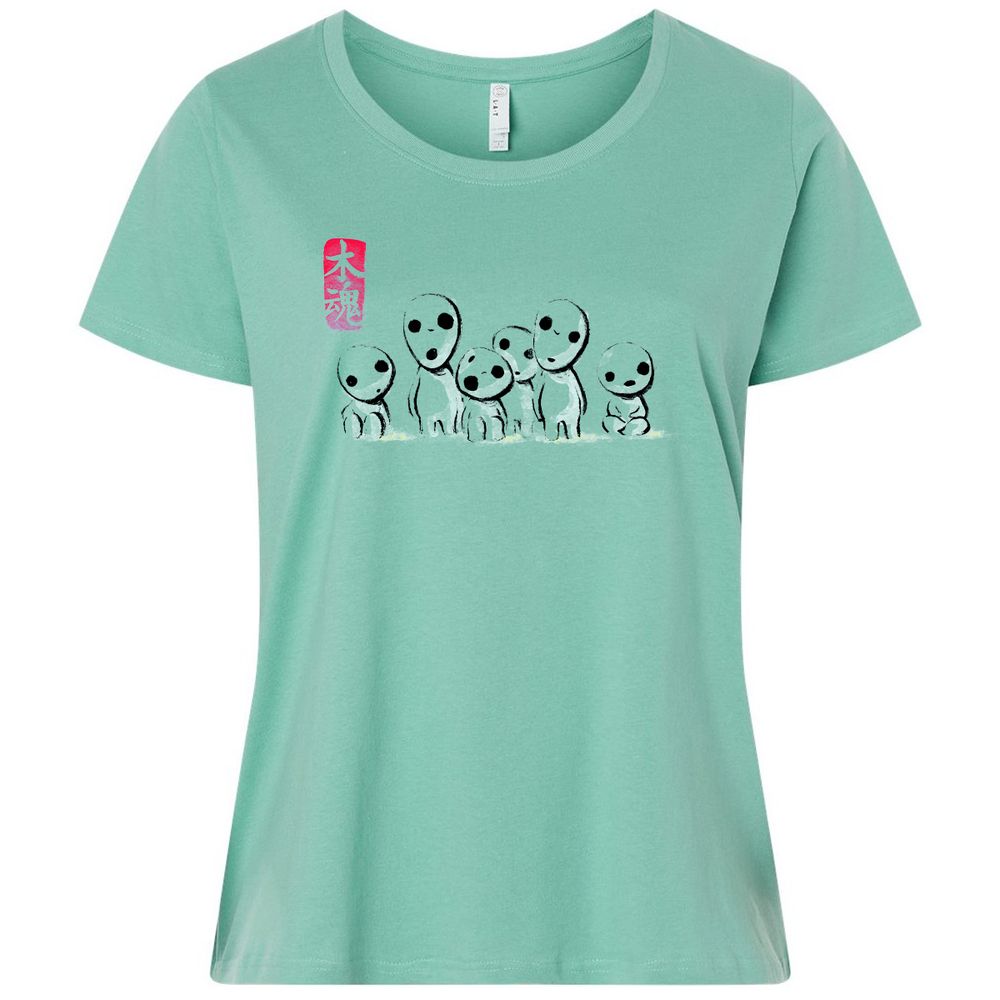 Ladies Curvy Jersey - U9ZZJ876 - Saltwater - 7