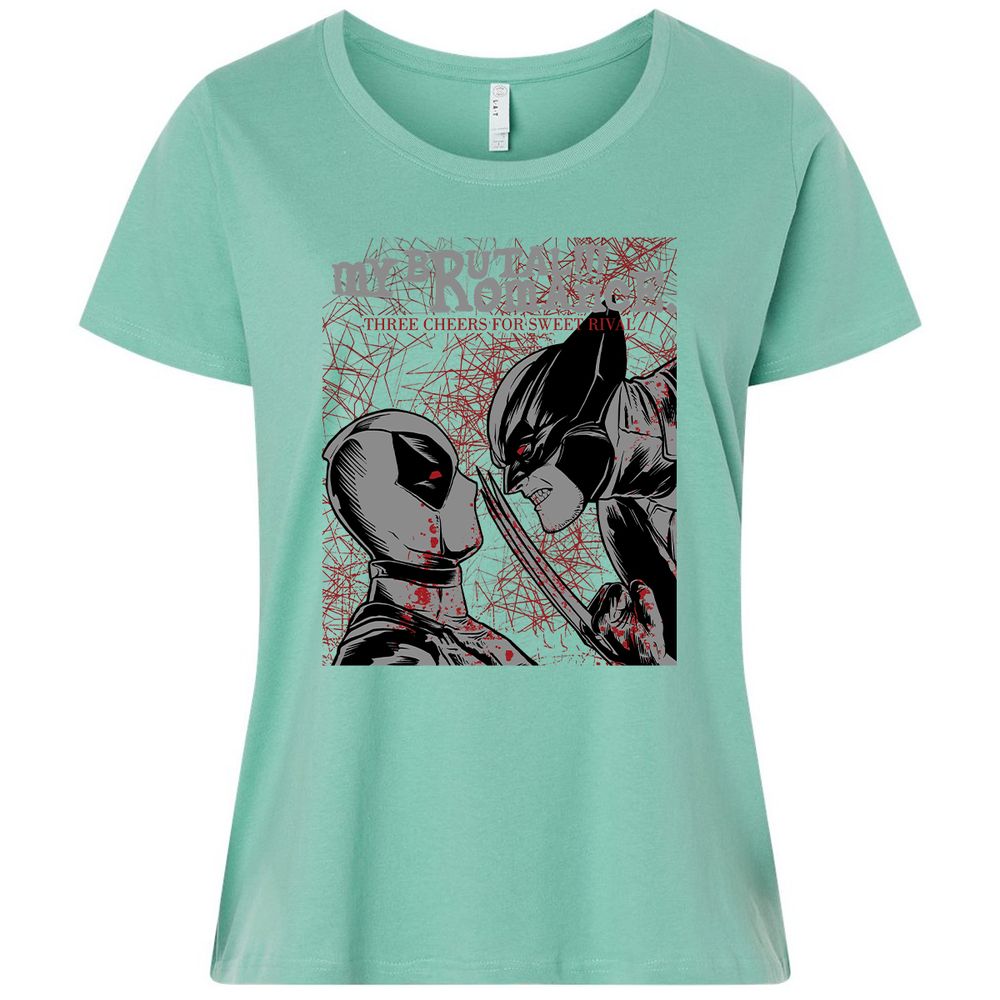 Ladies Curvy Jersey - B67YXKKN - Saltwater - 7