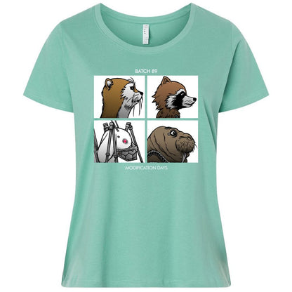 Ladies Curvy Jersey - QEYFZ5SB - Saltwater - 7