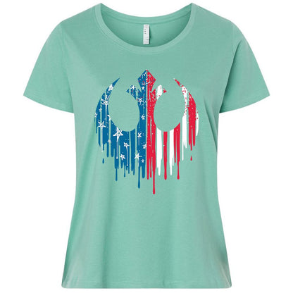 Ladies Curvy Jersey - 5B6VAK49 - Saltwater - 7