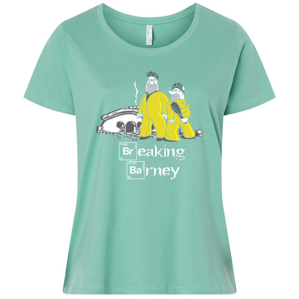 Ladies Curvy Jersey - C8FTS4M7 - Saltwater - 7