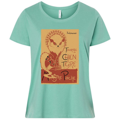 Ladies Curvy Jersey - U1WQY5GH - Saltwater - 7