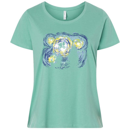 Ladies Curvy Jersey - LGF1FVMK - Saltwater - 7