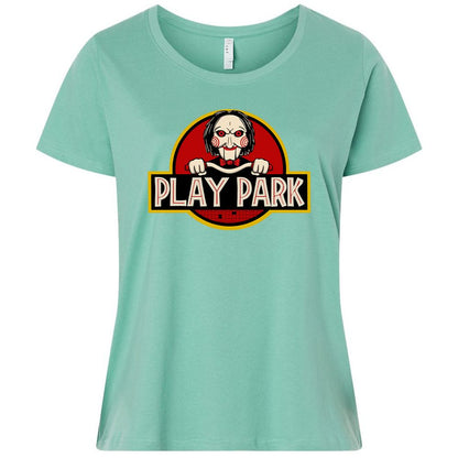 Ladies Curvy Jersey - YKYD6MTL - Saltwater - 7