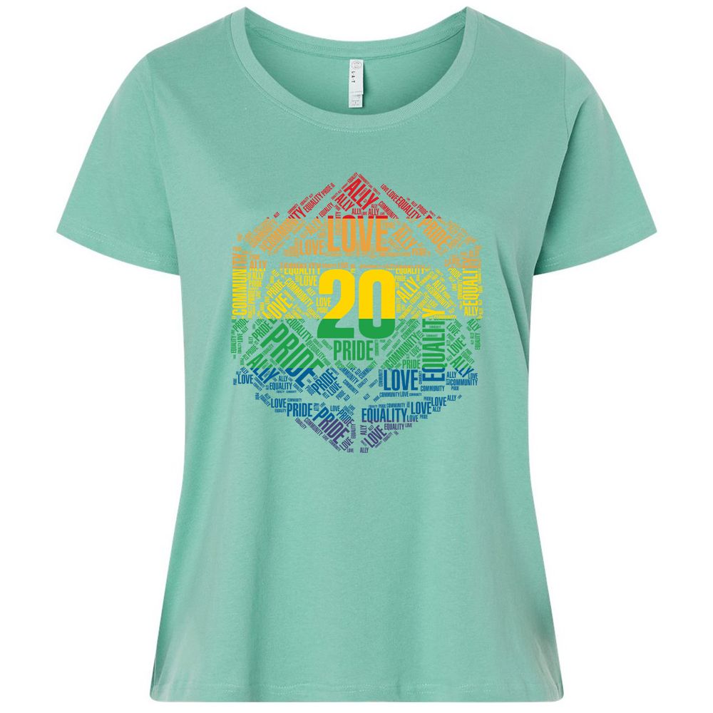 Ladies Curvy Jersey - BZZ7AR47 - Saltwater - 7