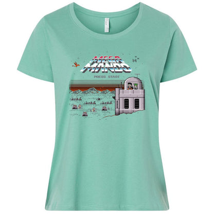 Ladies Curvy Jersey - LU78SXHG - Saltwater - 7