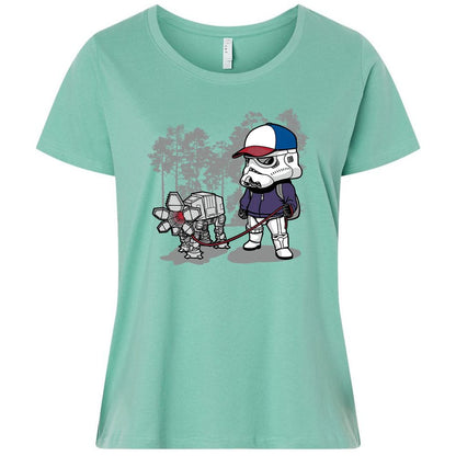 Ladies Curvy Jersey - K9XNH4Z7 - Saltwater - 7