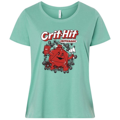 Ladies Curvy Jersey - HXNFBHJV - Saltwater - 7