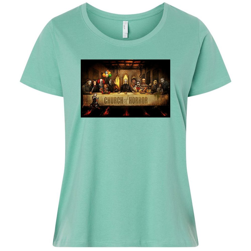 Ladies Curvy Jersey - Q9VBP9VU - Saltwater - 7