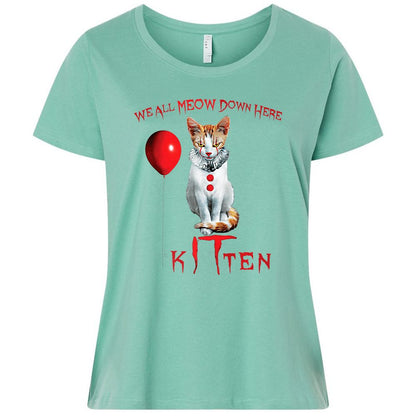 Ladies Curvy Jersey - F67F861G - Saltwater - 7