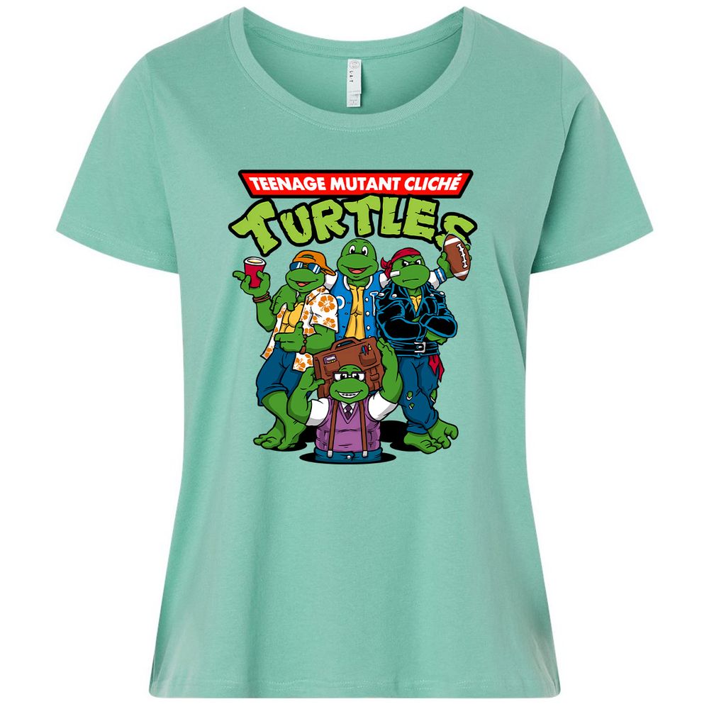 Ladies Curvy Jersey - K6666KVZ - Saltwater - 7