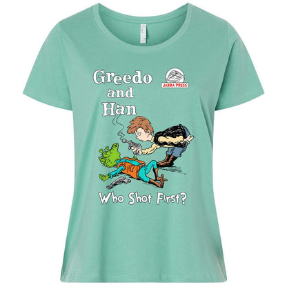 Ladies Curvy Jersey - XZBMQ22F - Saltwater - 7