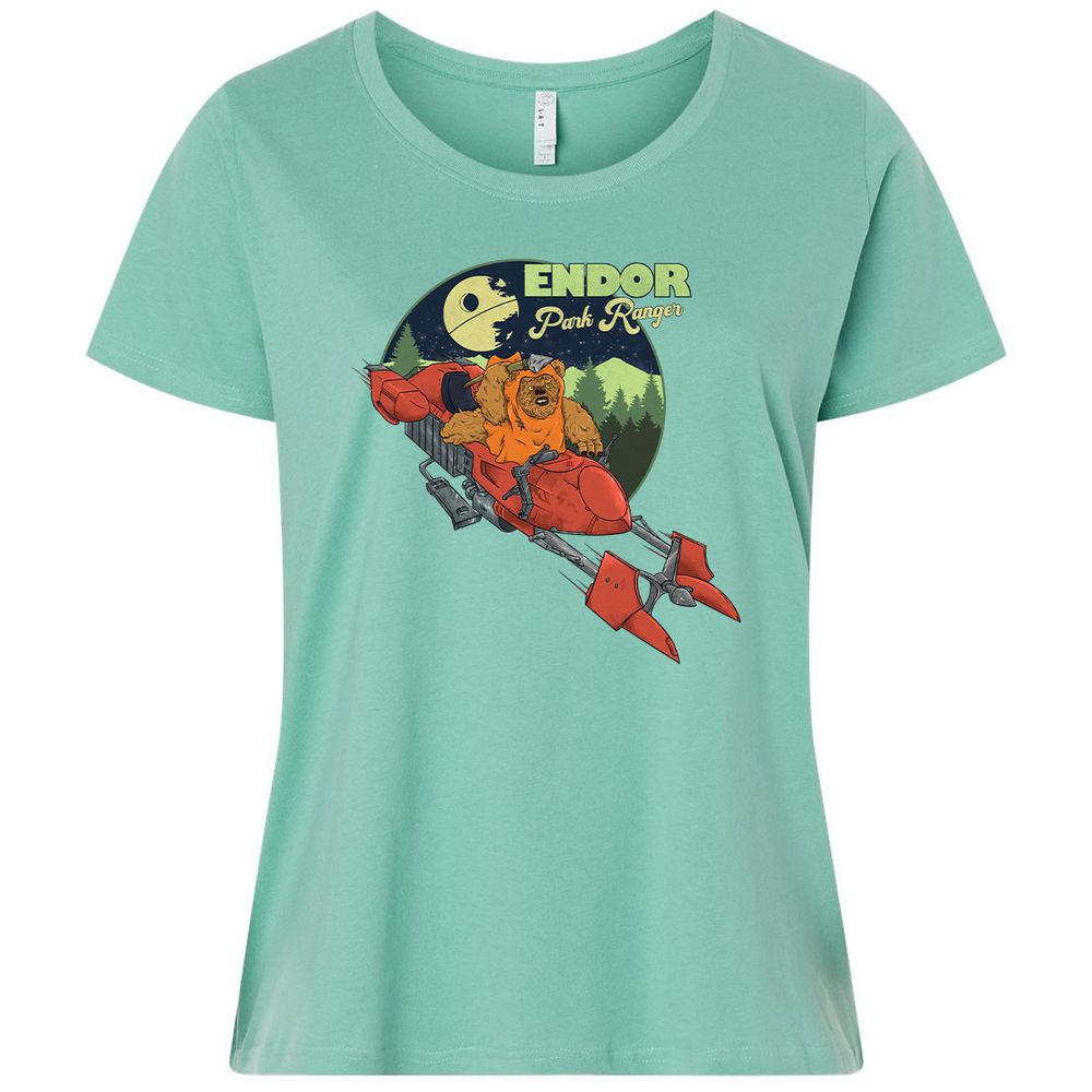 Ladies Curvy Jersey - 4F8NQE65 - Saltwater - 7