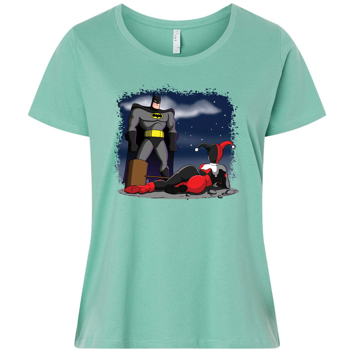 Ladies Curvy Jersey - 2EQ5XQCJ - Saltwater - 7