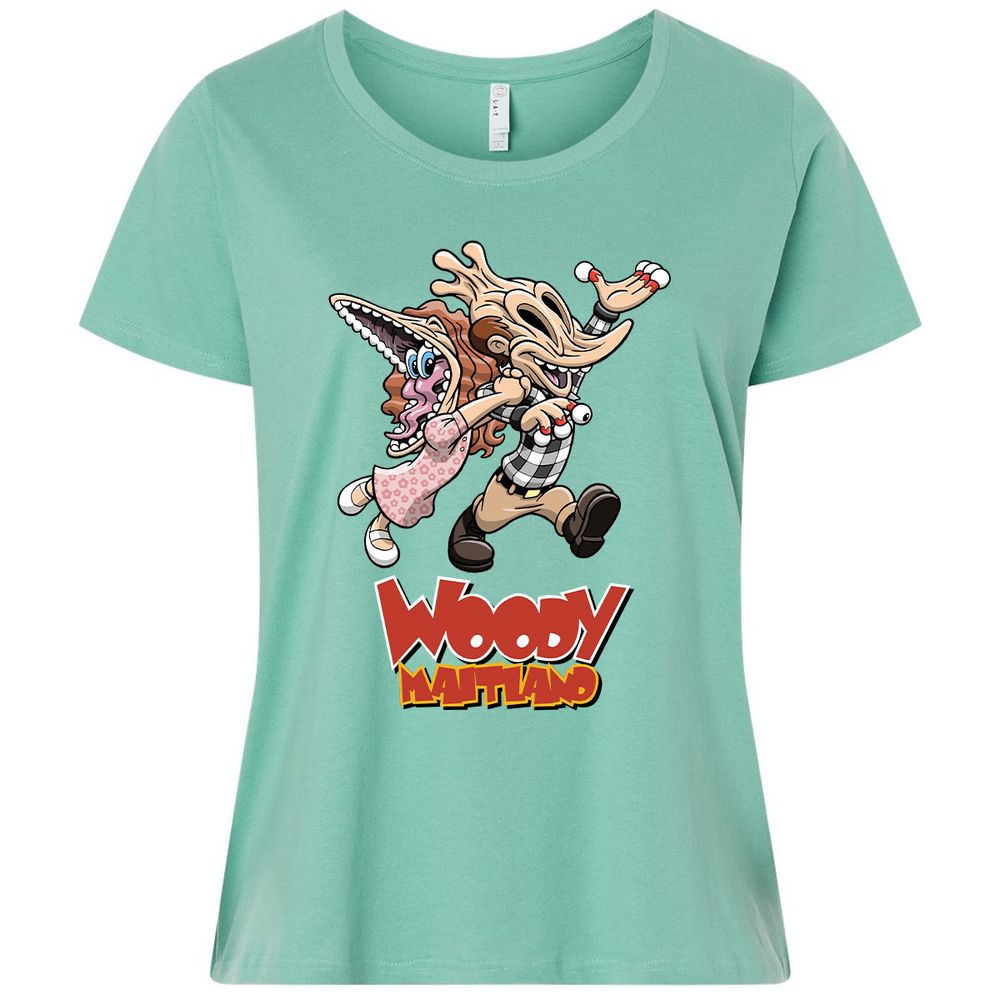 Ladies Curvy Jersey - PC5K29UW - Saltwater - 7