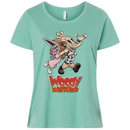 Ladies Curvy Jersey - PC5K29UW - Saltwater - 7