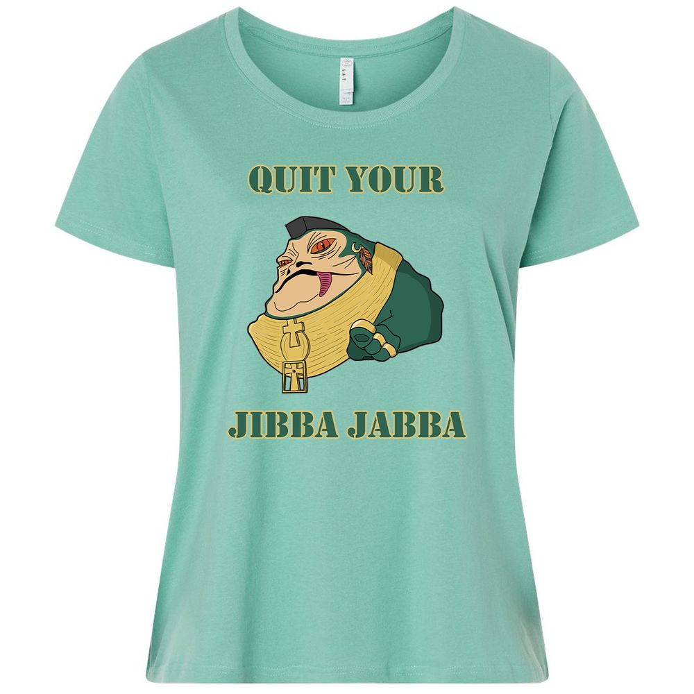 Ladies Curvy Jersey - FC7JGRWU - Saltwater - 7