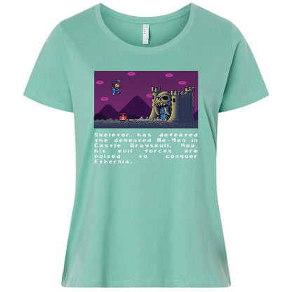 Ladies Curvy Jersey - H2KNDKUQ - Saltwater - 7