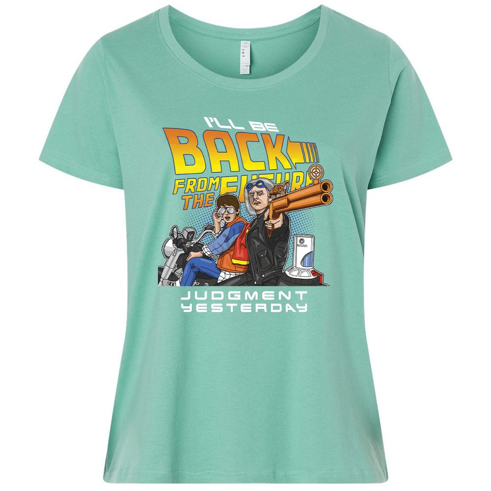 Ladies Curvy Jersey - T9NSC7NA - Saltwater - 7